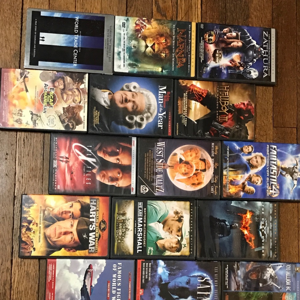 18 DVD bundle